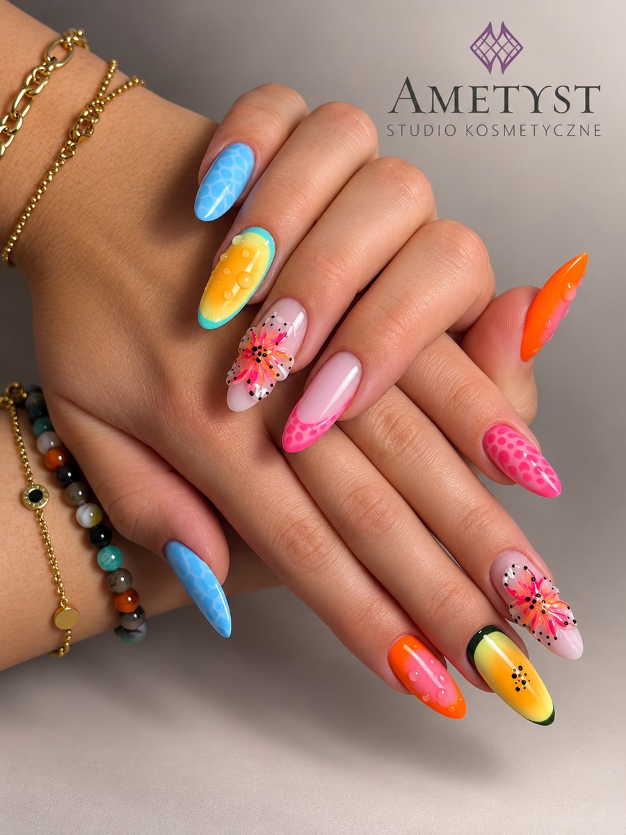 Stylizacja paznokci w Studio Ametyst — realizacja 14