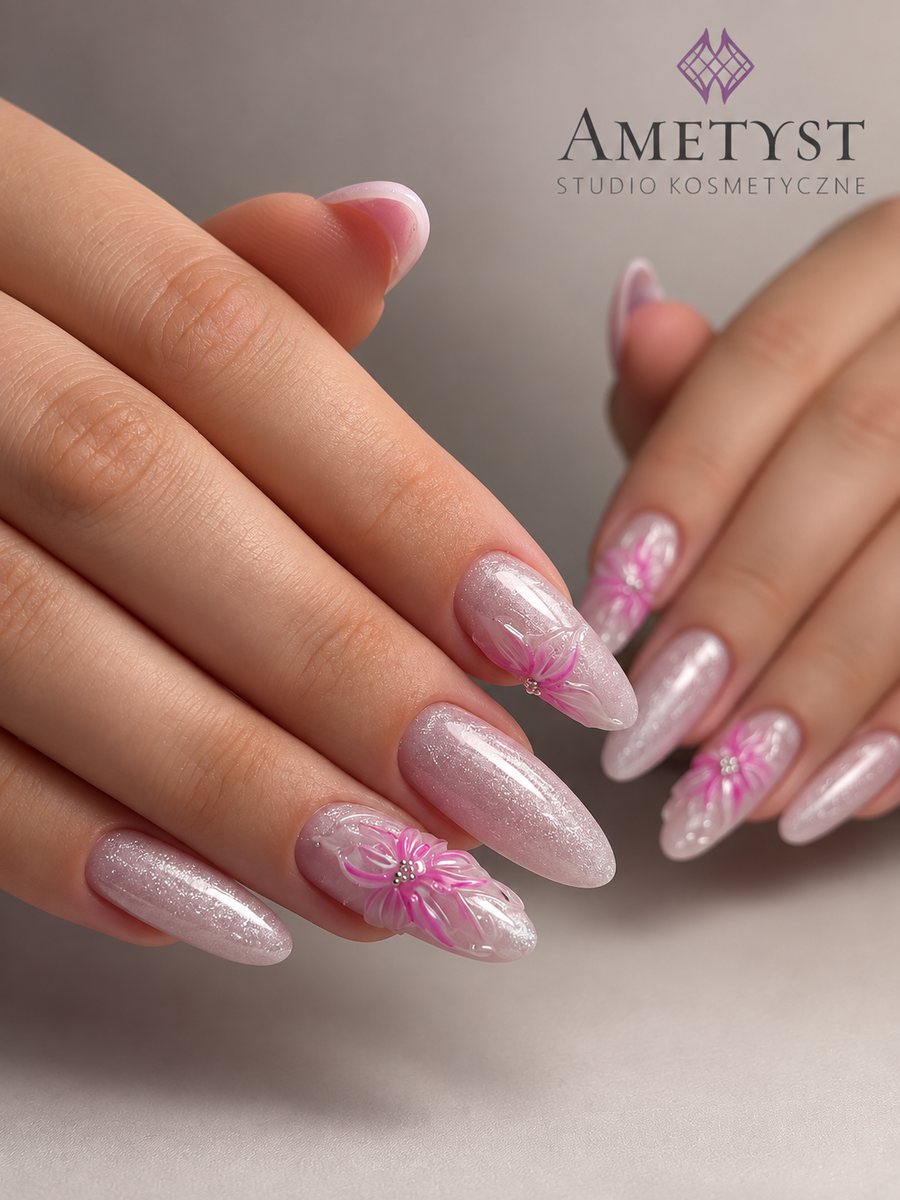 Stylizacja paznokci w Studio Ametyst — realizacja 15