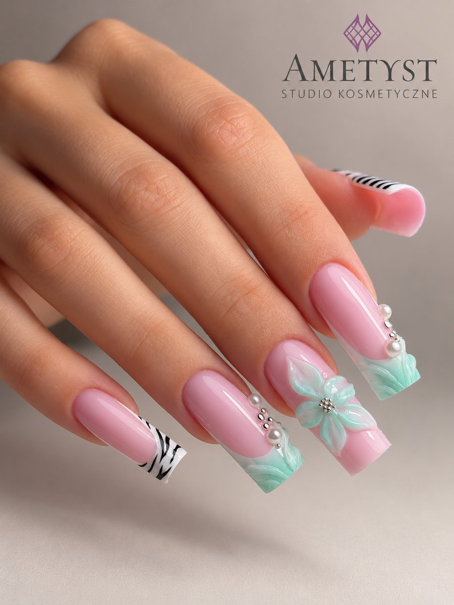 Stylizacja paznokci w Studio Ametyst — realizacja 16