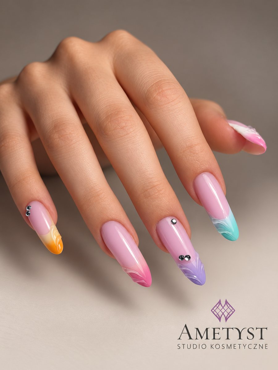 Stylizacja paznokci w Studio Ametyst — realizacja 19